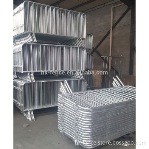 Effective standard HD portable galvanized crowd barrier concert road control barrier for road,pedestrian barrier(factory price)